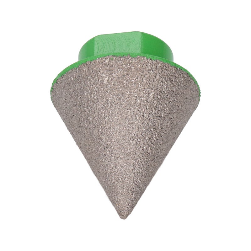 Fraise à chanfreiner diamantée 60° grain 80 pour céramique et marbre - 8