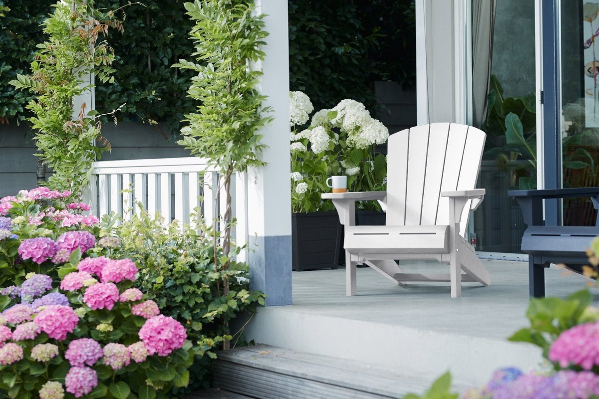 Keter Sedia Adirondack Troy Bianca Leroy Merlin