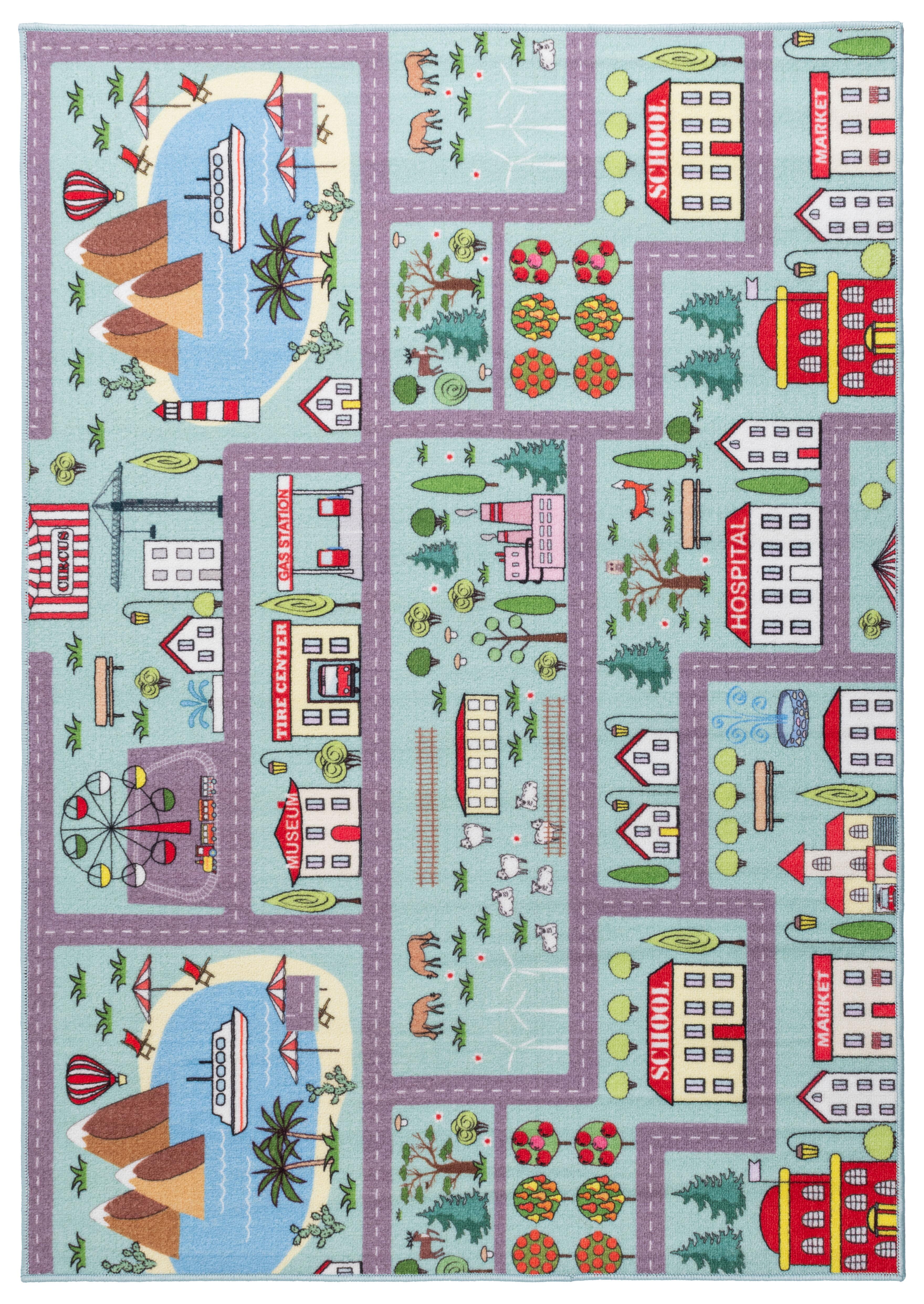 Dywan Multidecor Stella Ulice 120 x 170 cm morski 1 szt.