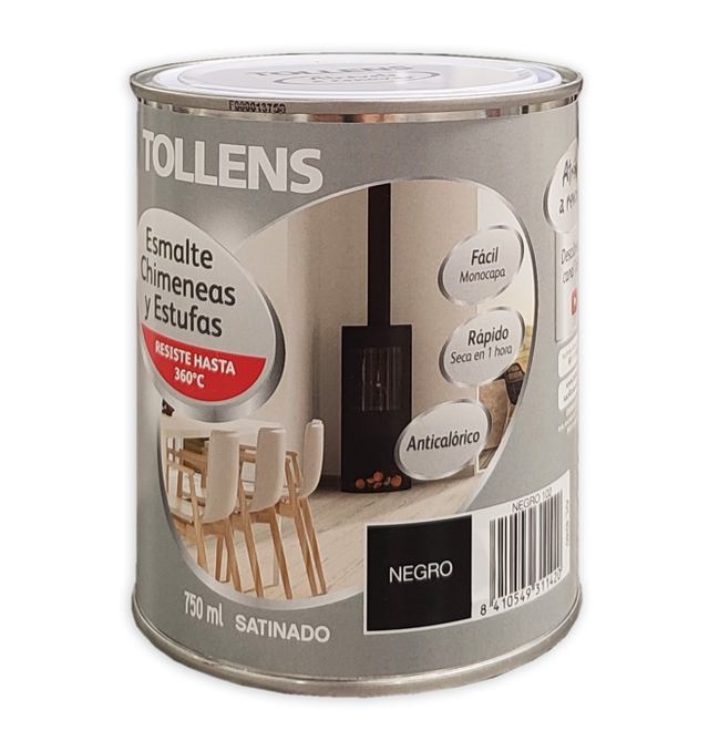Esmalte Anti-Calcário Preto 750 Ml