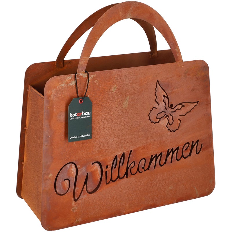 Torebka na kwiaty o wyglądzie rdzy - torebka Ecorost - KOTARBAU