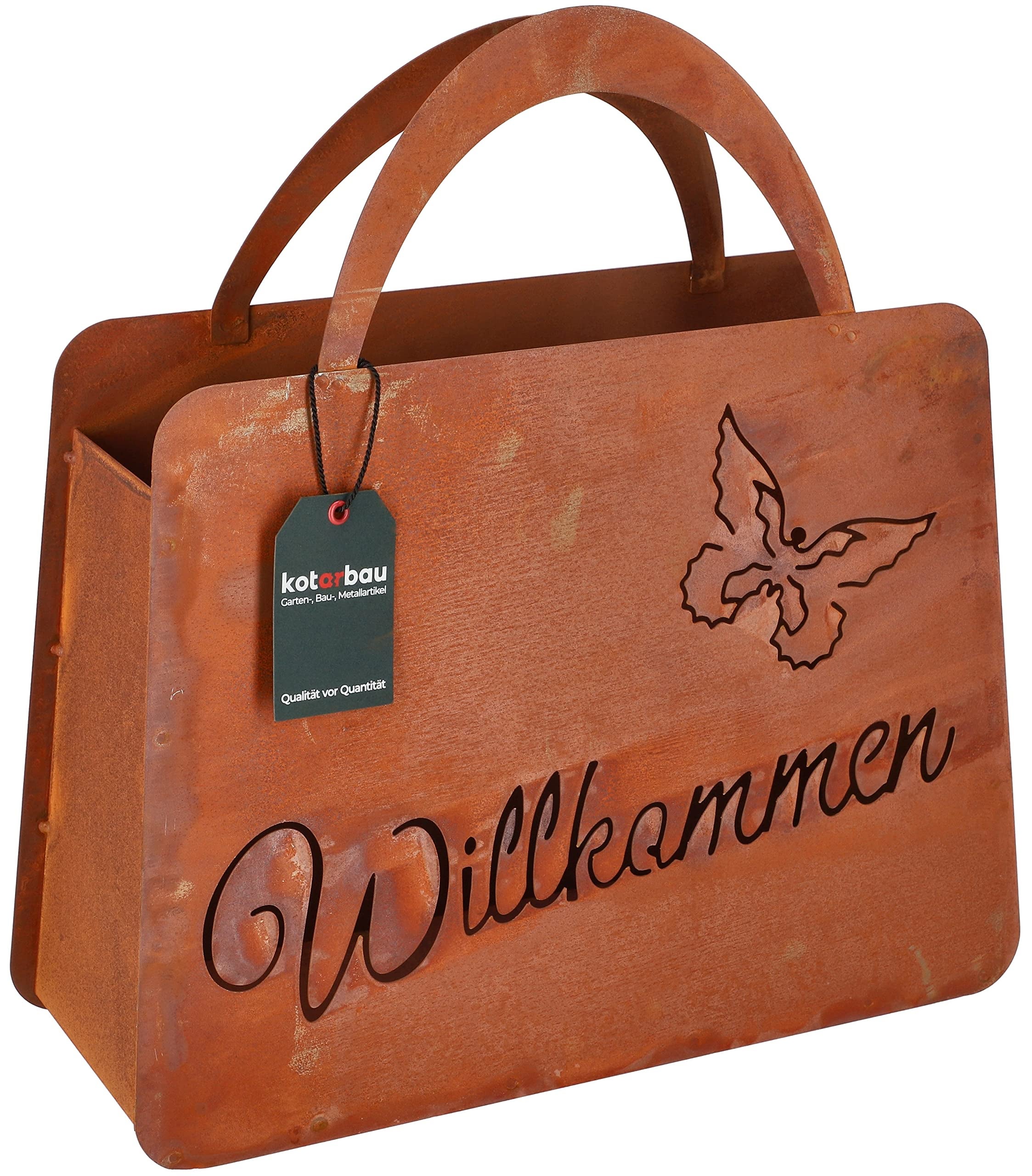 Torebka na kwiaty o wyglądzie rdzy - torebka&nbsp;Ecorost&nbsp;- KOTARBAU