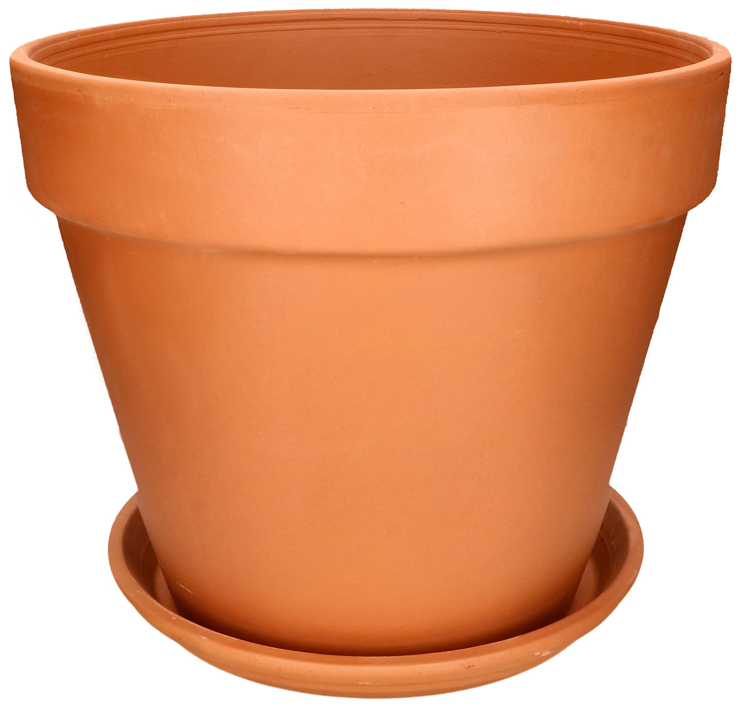 Doniczka donica osłonka ceramiczna terakota podstawka fi 43 - KOTARBAU