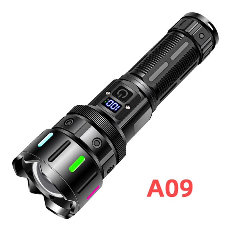 Lampe de poche Led très puissante, 30W Td 6000a T6 P/pêche Camping, professionnelle Ip65