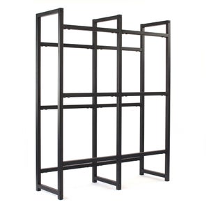 Étagère Métallique Pour 6 Caisses De Boisson – 91x31x116 Cm, Charge 20 Kg Par Niveau, Rangement Cave Ou Cuisine