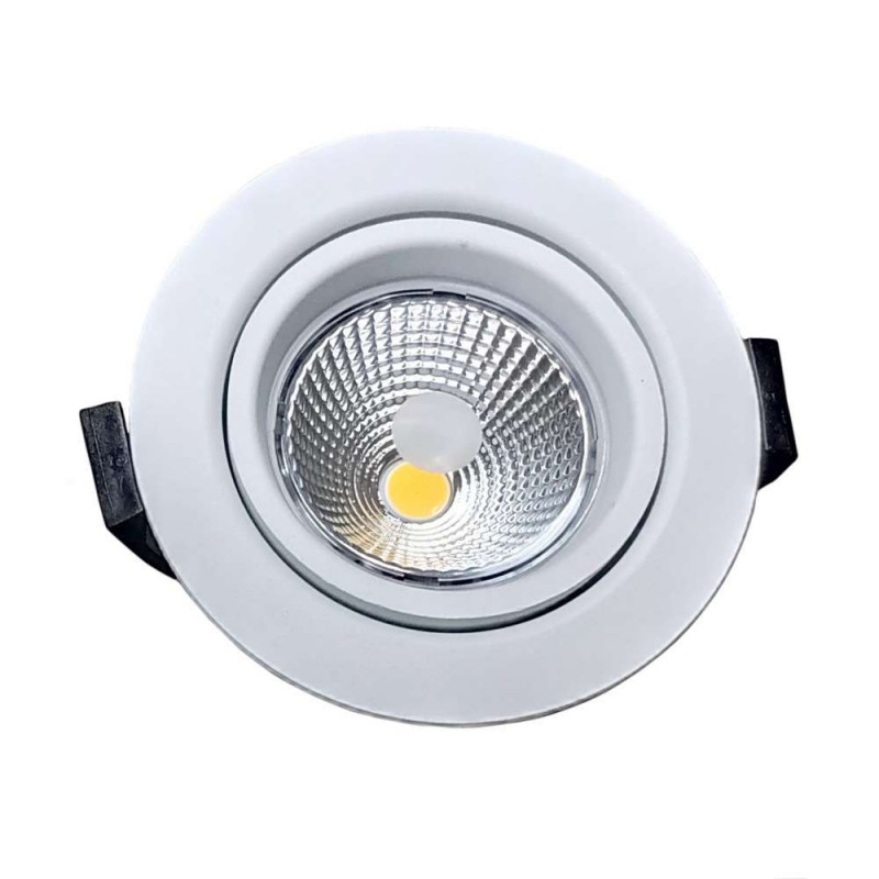 Spot LED 10W BBC RT2012 Orientable Dimmable 220V Extraplat - Blanc ...