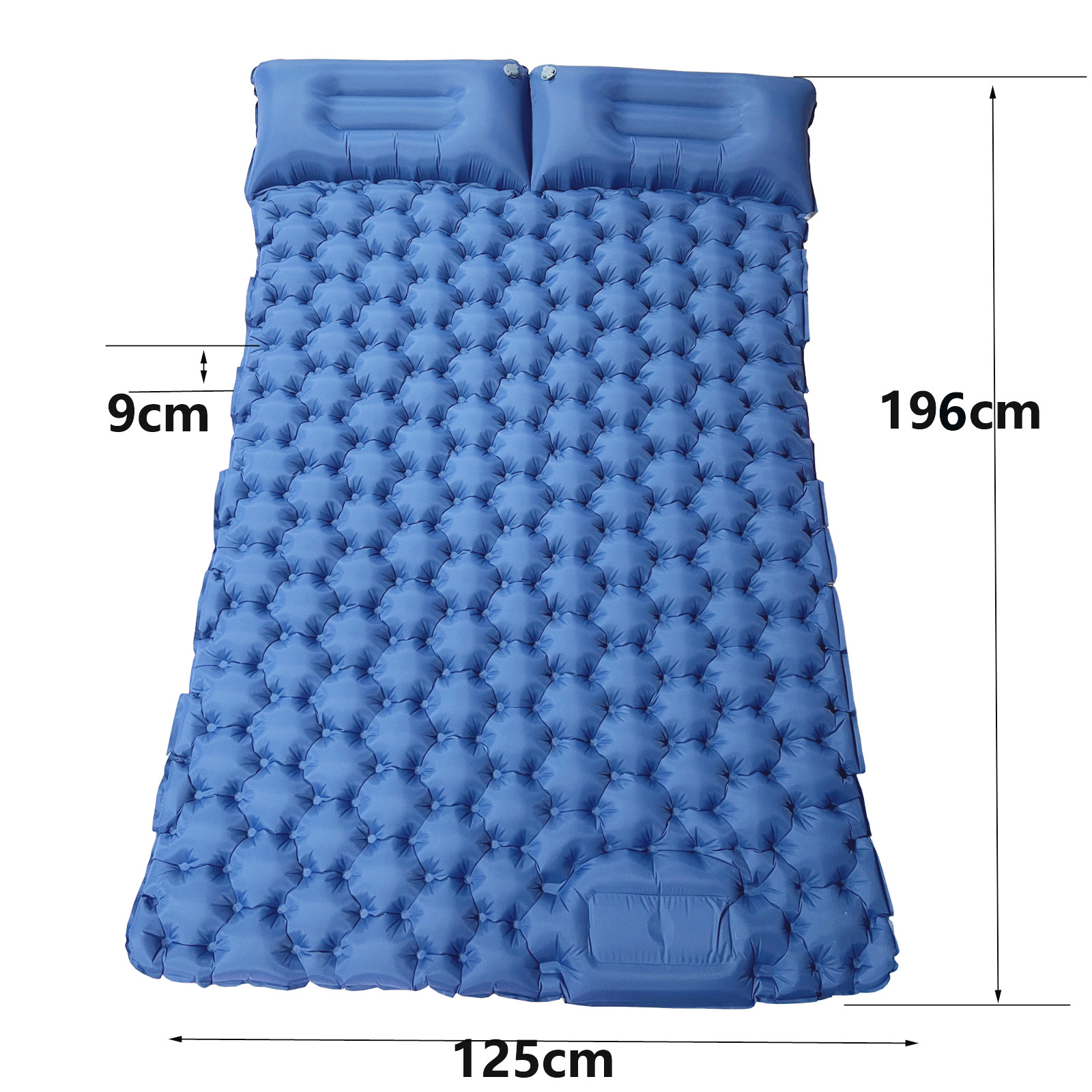 Matelas de camping double, matelas de camping gonflable ultra