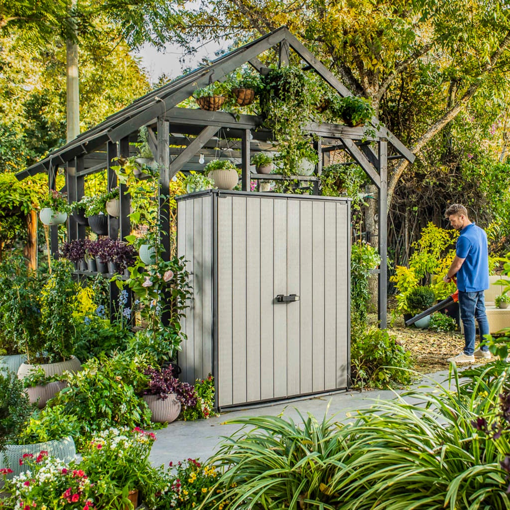 Armoire de jardin High Store 1400L - gris - KETER - 8