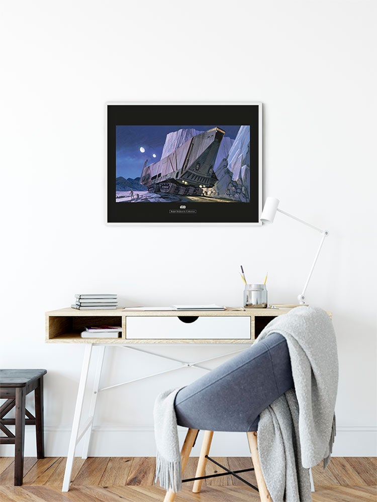 Poster d'art de Komar - Star Wars Classic RMQ Sandcrawler - Taille: 40 x 30 cm - 6