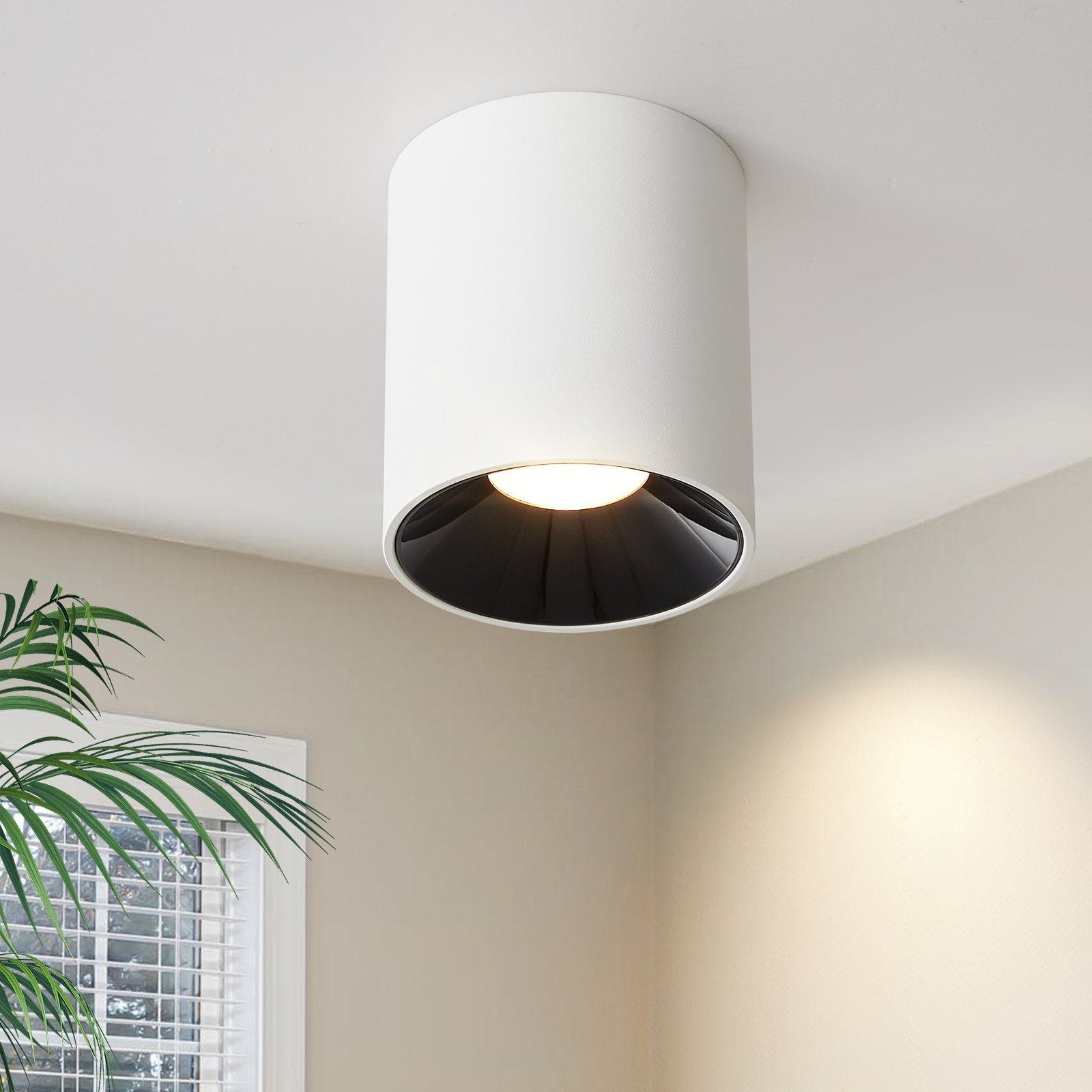 NETTLIFE Spot 3000 K 7 W LED En Saillie Blanc Rond Moderne Blanc nettlife-spot-3000-k-7-w-led-en-saillie-blanc-rond-moderne-blanc