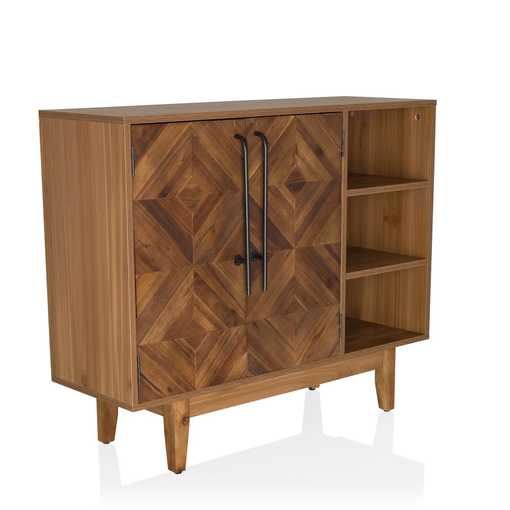 Kredens SANTJAGO WOOD L Brązowy hjh LIVING