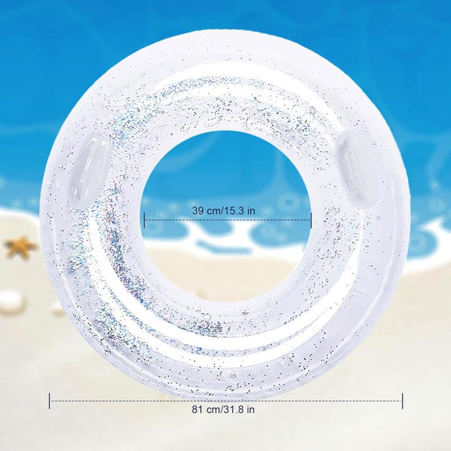 Anello Da Nuoto Gonfiabile Retrò Per Adulti - Galleggiante Per Piscina E L 1281626 Anello Da Nuoto Gonfiabile Retrò Per Adulti - Galleggiante Per Piscina E L 1281626