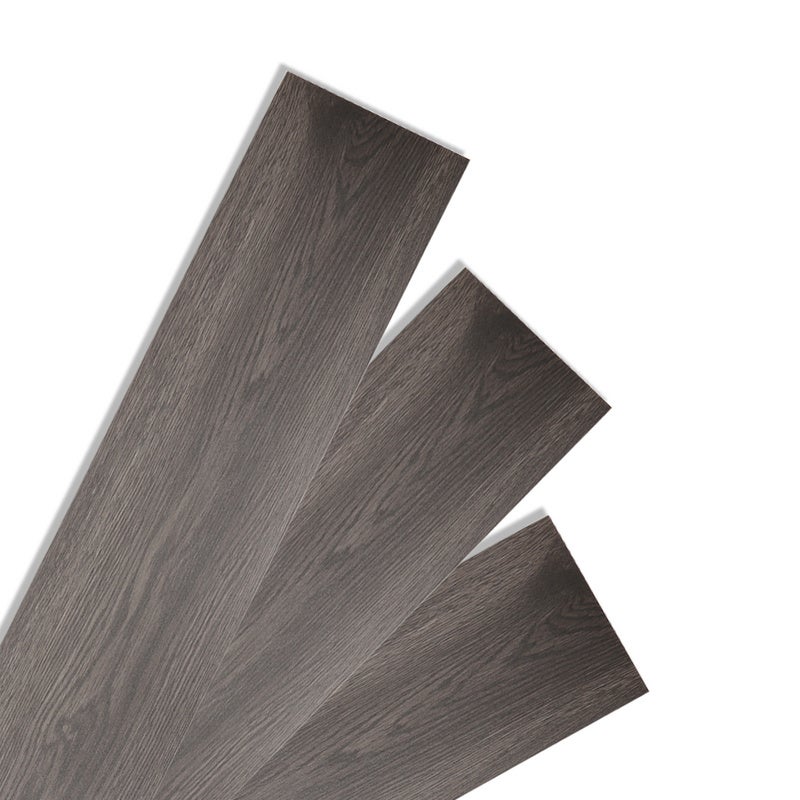 Revêtement De Sol PVC Adhésif Aspect Chêne Gris - 2,23 M² - 16 Planches - Neuf - Facile à Poser
