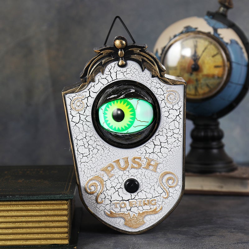 Sonnette D'Halloween Sorcière Vintage En Fonte - Cloche Décorative Extérieure Effrayante Pour Fêtes