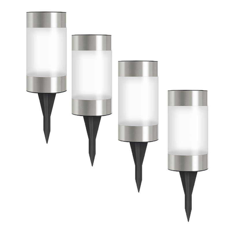 Zewnętrzna lampa solarna z 14 diodami LED, wodoodporna lampa trawnikowa, lampa ogrodowa LED, mini lampa ogrodowa - ciepłe światło