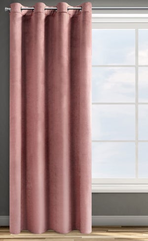 Eurofirany Landhaus Tenda In Voile Elpidia 140x270 Cm - Bianco E Rosa Menta, Romantica Per Soggiorno E Camera