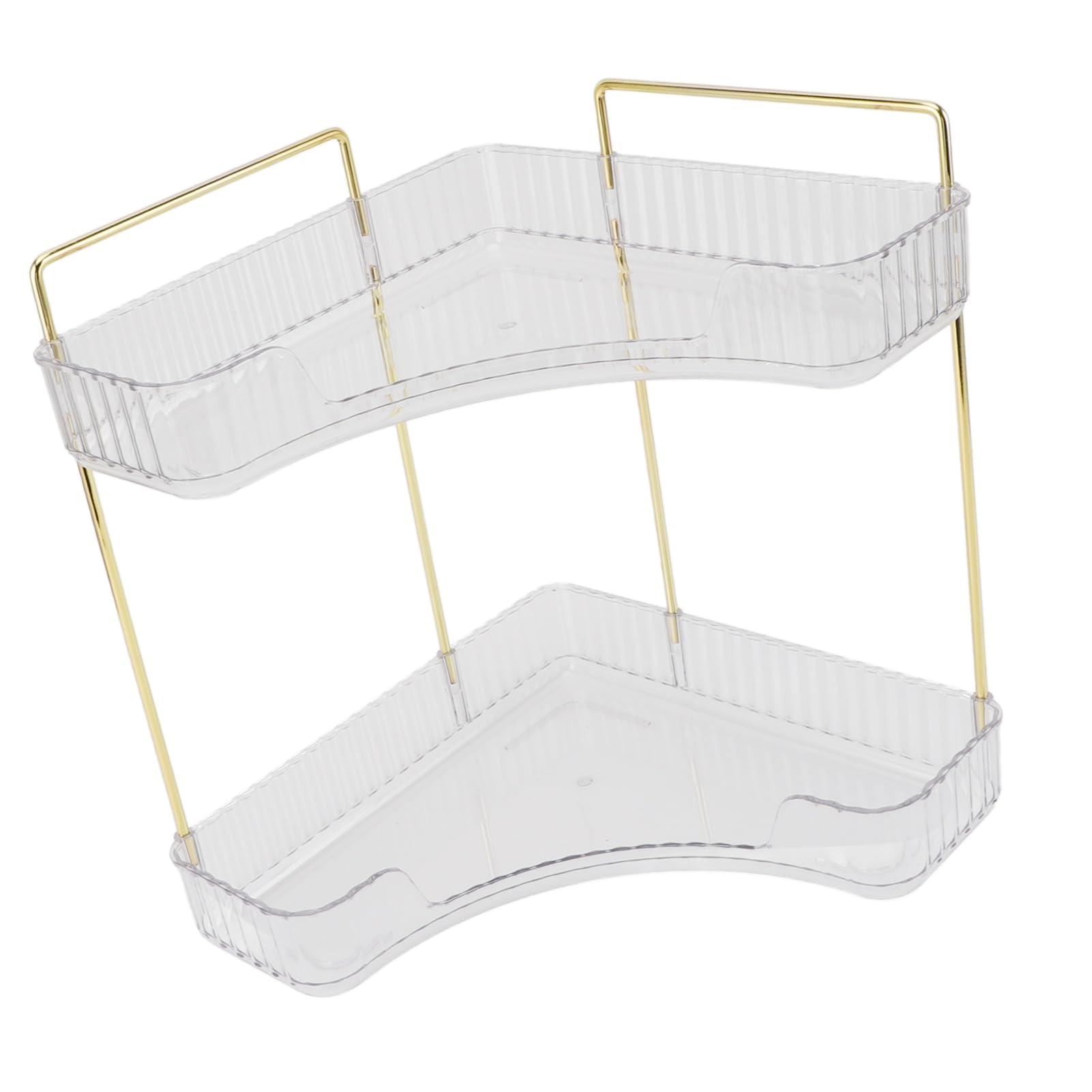 Organizer Angolare Bagno 2 Ripiani (Set da 2) | Design Moderno Organizer Angolare Bagno 2 Ripiani (Set da 2) | Design Moderno