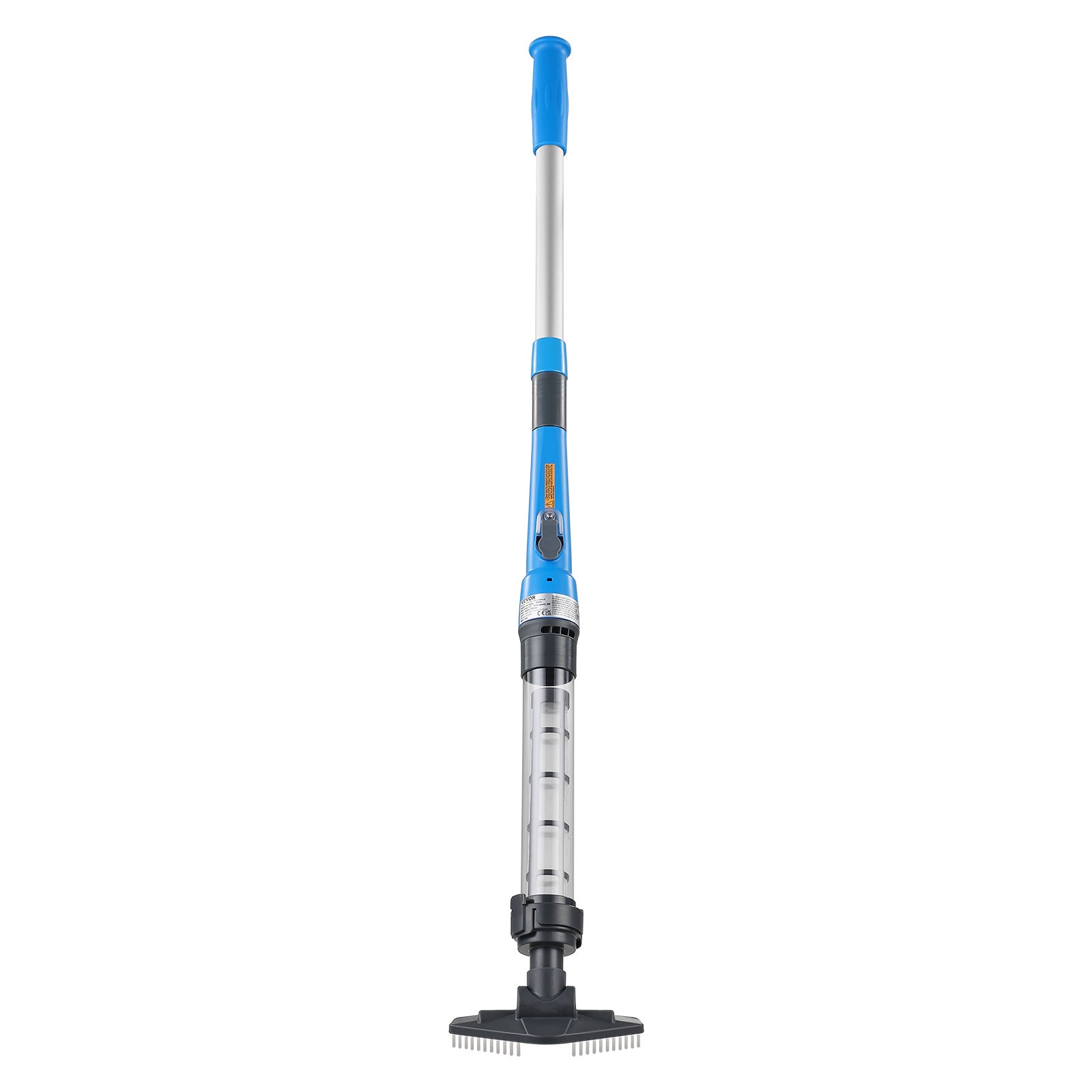 Aspirateur Piscine 32 L/min,VEVOR Nettoyeur Manuel Sans Fil,Rallonges,Aspiration Puissante,Rechargeable,60 Min d'Autonomie,pour Piscines - 9