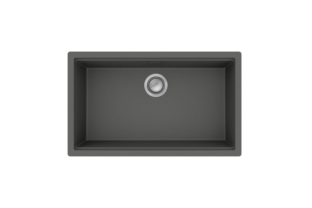 hansgrohe S53 Evier sous plan SilicaTec, 700x400mm, 43459290, Farbe: gris pierre