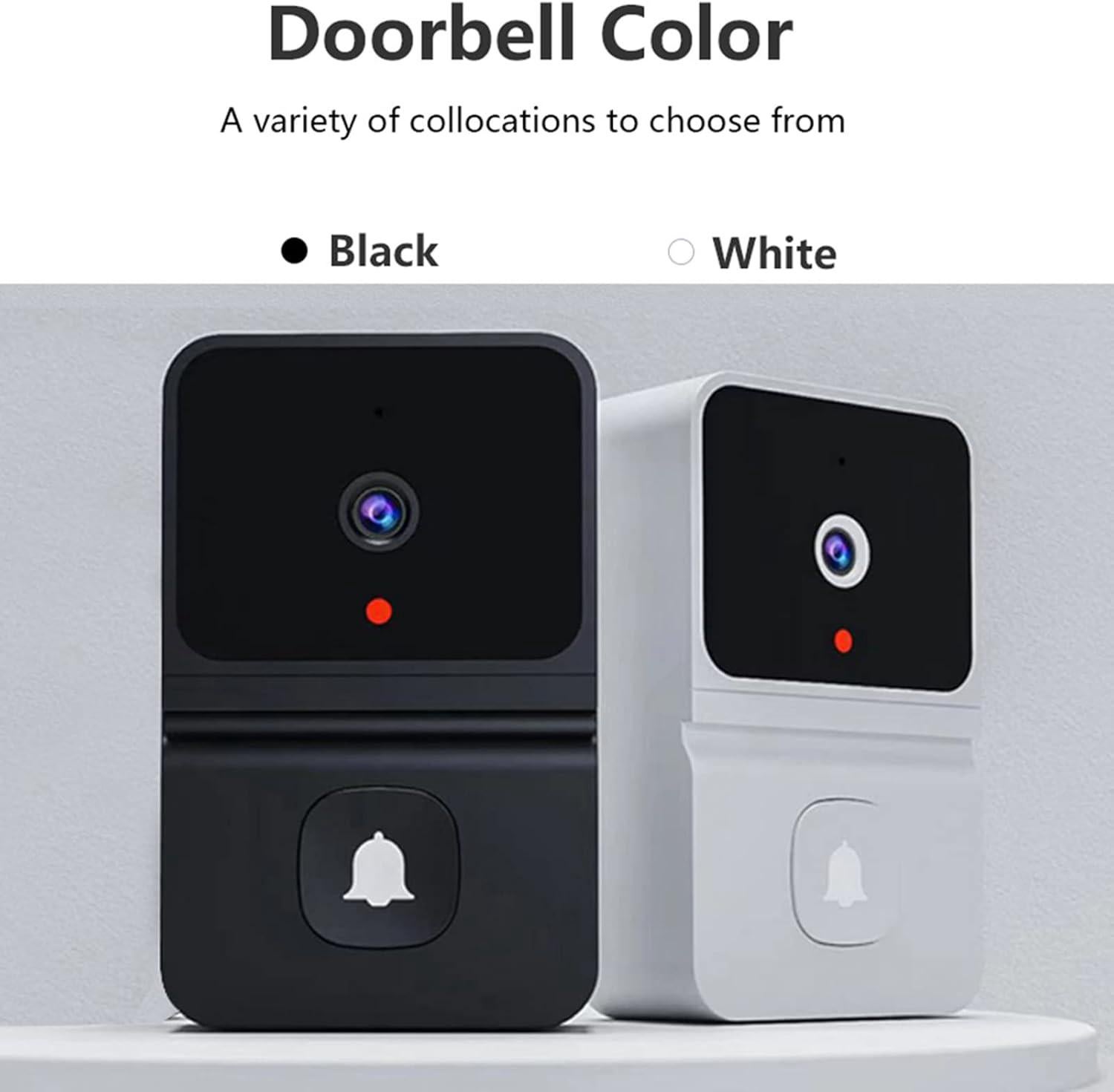 Z30 WIFI Wireless Doorbell Camera Smart Doorbell 480P Infrared Night Vision Two-Way Intercom Transmission Distance 50m - 5