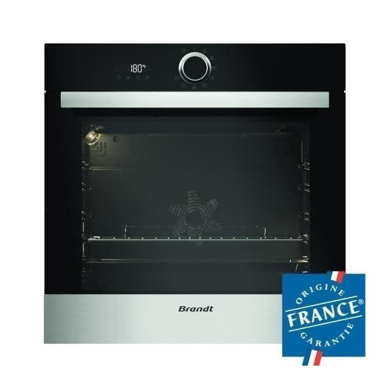 Mini Four Electrique Brandt FC350MUB 35L - 1500W Avec Grill Et Tournebroche, Pose Libre Multifonction