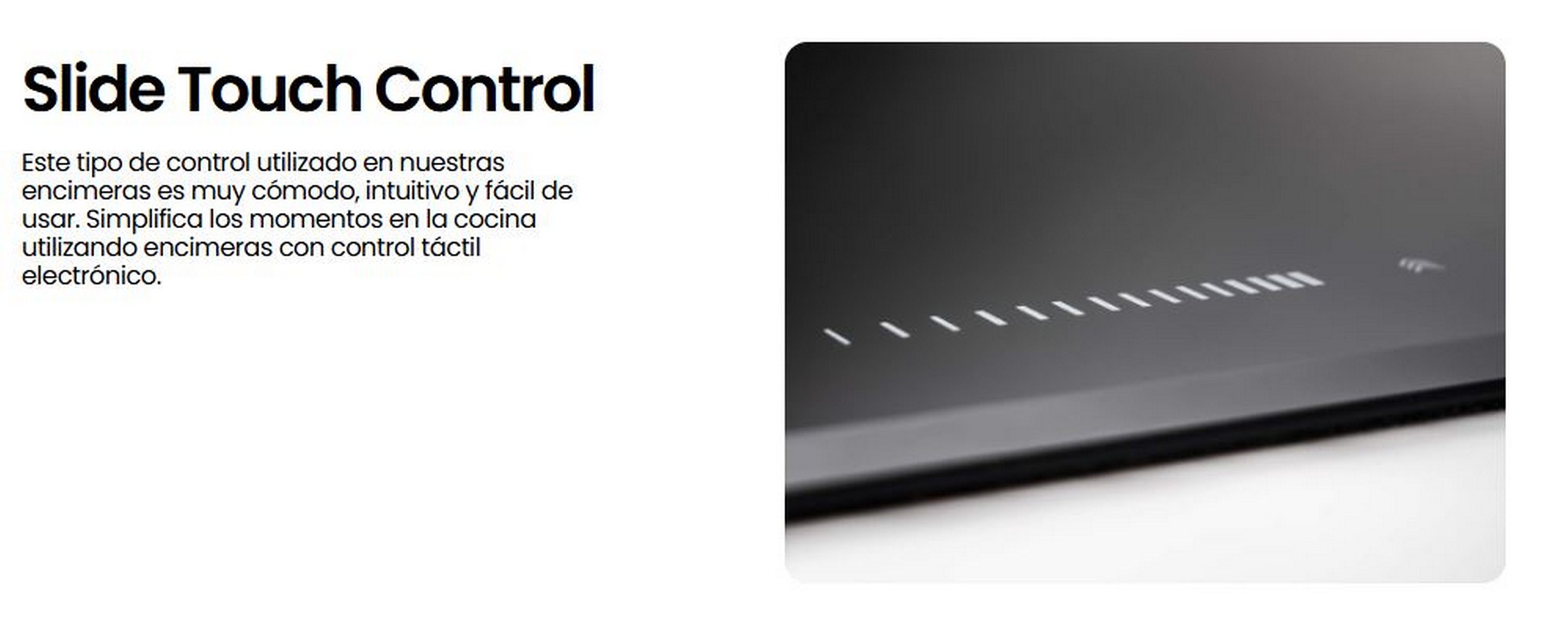 Encimera Vitroceramica Infiniton VITRO-A3F - 9 niveles, 3 zonas,Control táctil, 60cm - 4