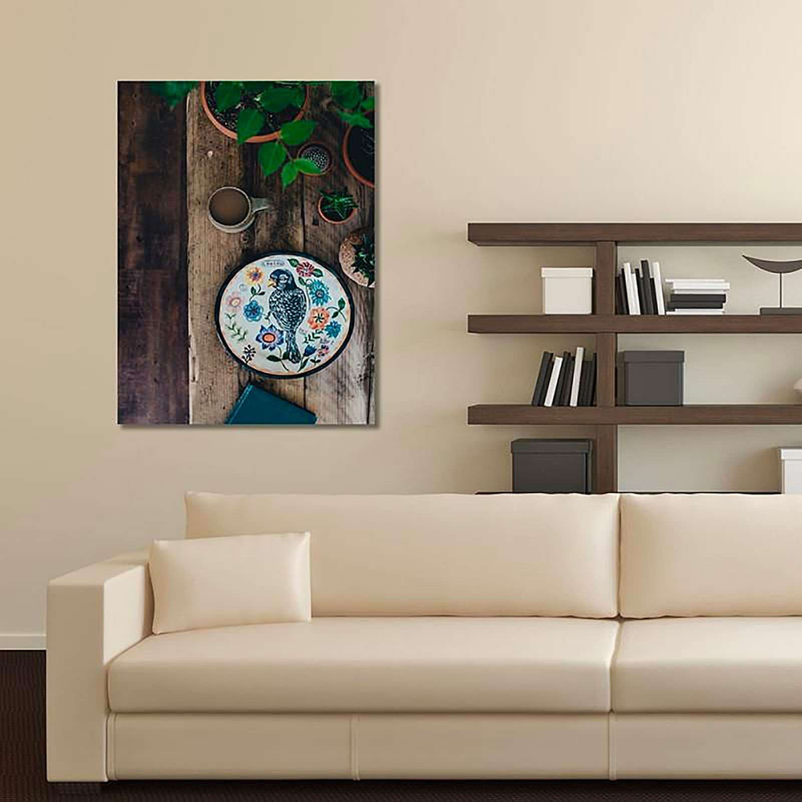 Tableau bois nature morte 5 - 40 x 50 cm - 4