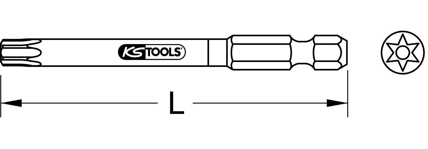KS TOOLS 1/4