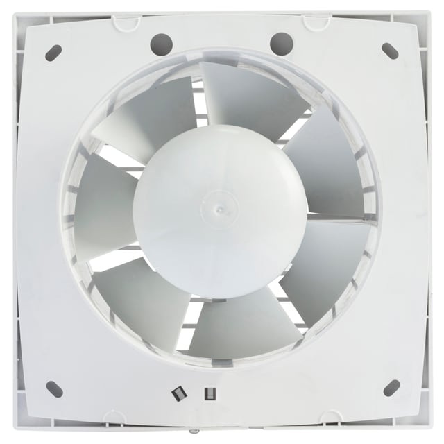 RÓWNANIE - Wentylator wyciągowy przerywany z wyłącznikiem - 175x 175 mm - Ø 120 mm - 12 m² - 130 m3/h - 10 W