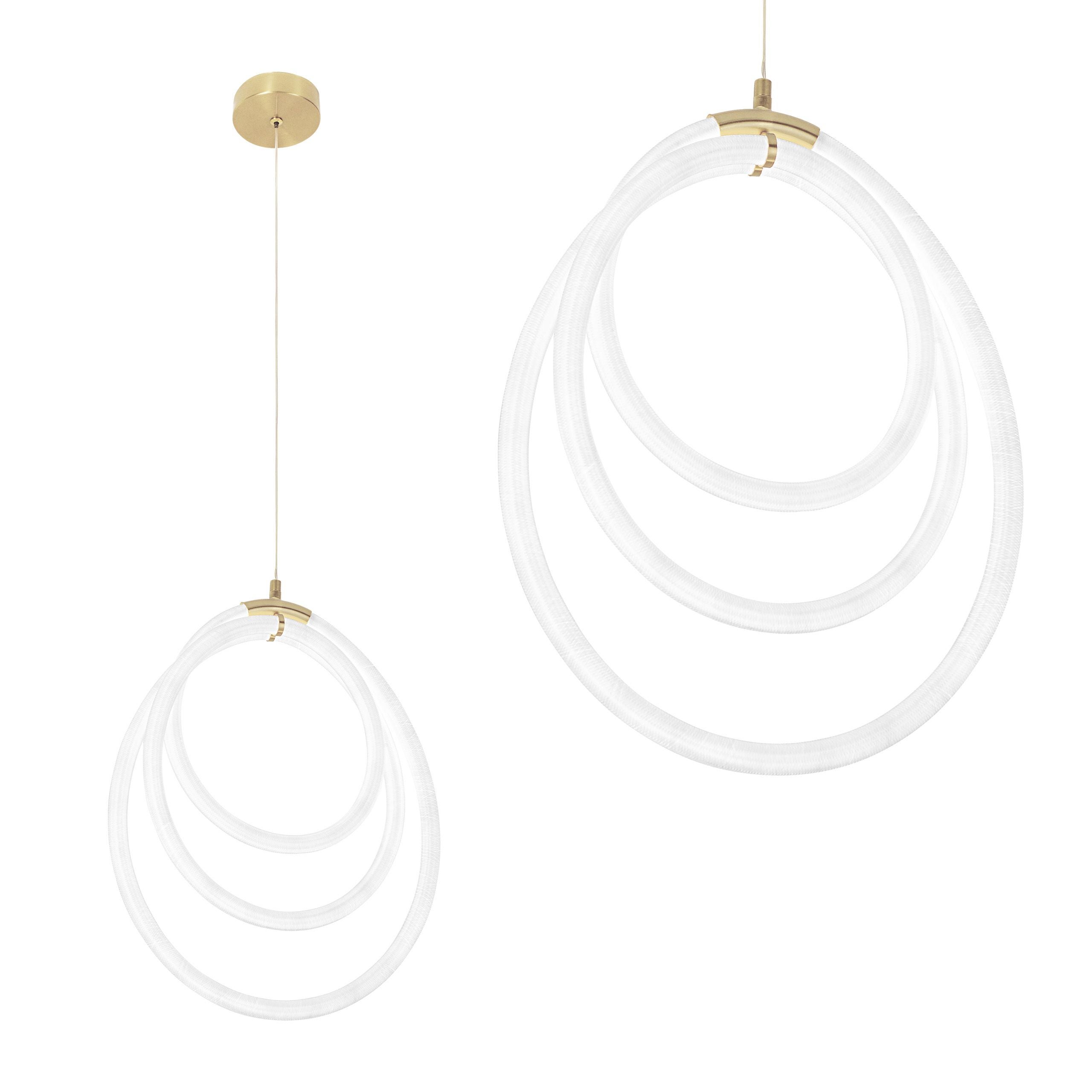 Lampa Sufitowa Wisząca Led Toolight Led G016-Cp Złoty
