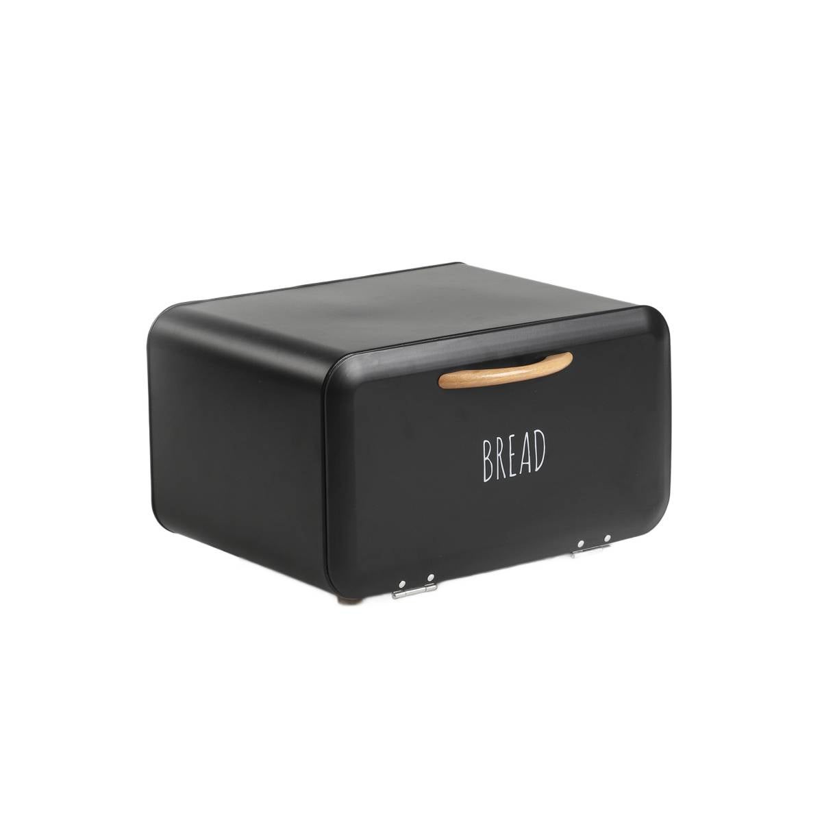 Chlebak BIEN prostokątny czarny 33x24x19 cm HOMLA