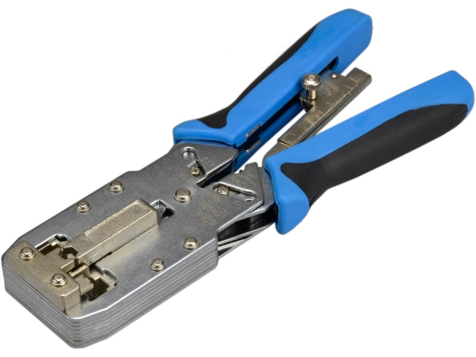 NEKU Zaciskarka wtyków RJ45 RJ12 RJ11 AMP kat6 CNC