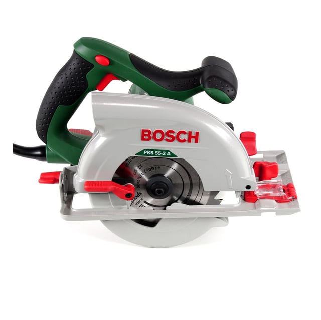 Bosch PKS 55-2 A Sega circolare 1200 W ( 0603501003 ) + 2x Lame per sega