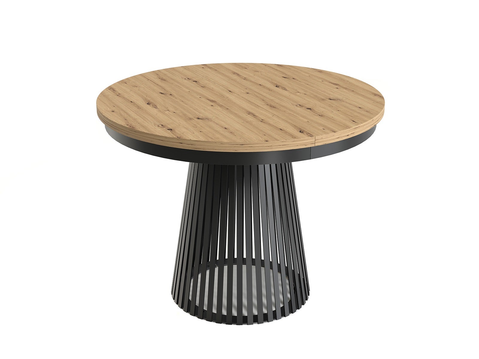 MINIO go for it, Stół rozkładany GORI w kolorze dąb artisan/czarny