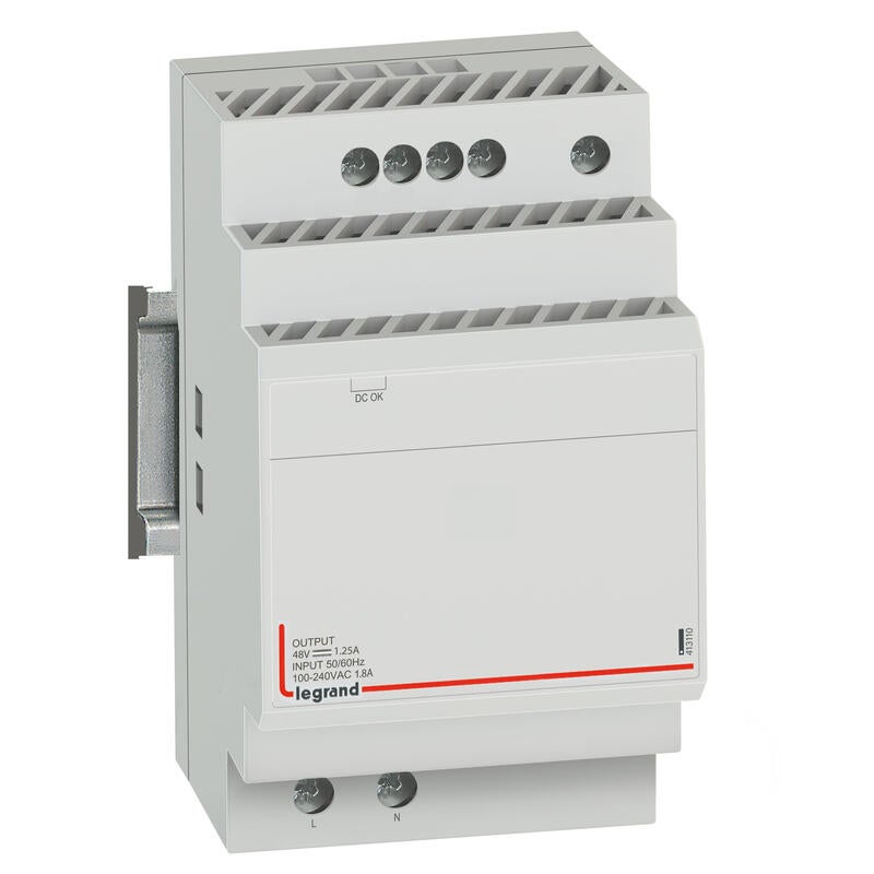 Alimentation modulaire 48V - 60W pour switch PoE - 3 modules | Leroy Merlin