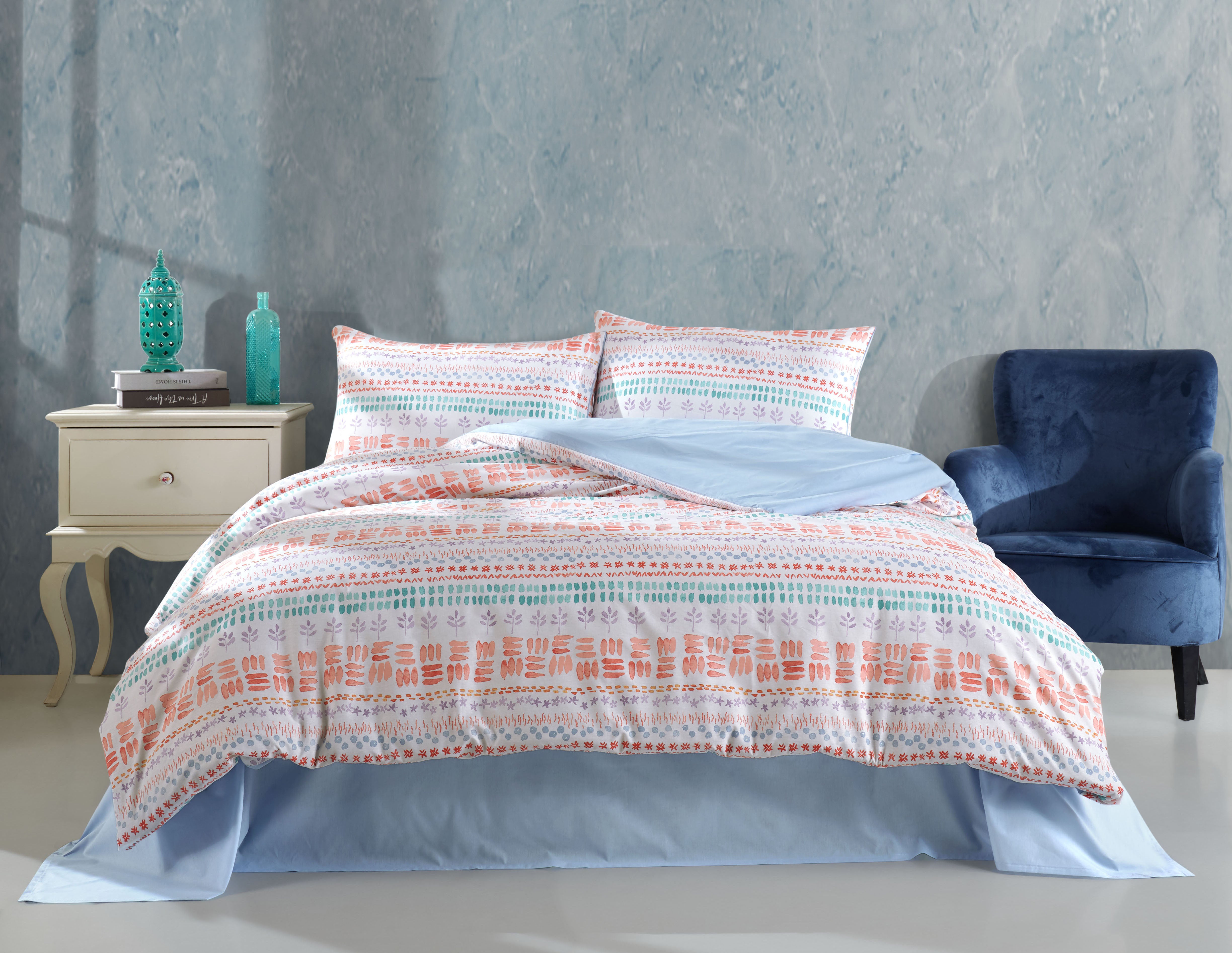 Dolce Gatto Rosa: Set Biancheria Letto Singolo Con Copripiumino E Federa, Cotone Morbido 140x200