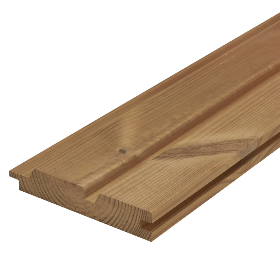 Pakiet 10 szt: Deska elewacyjna termo (thermo-sosna) 26×142×3300, klasa AB
