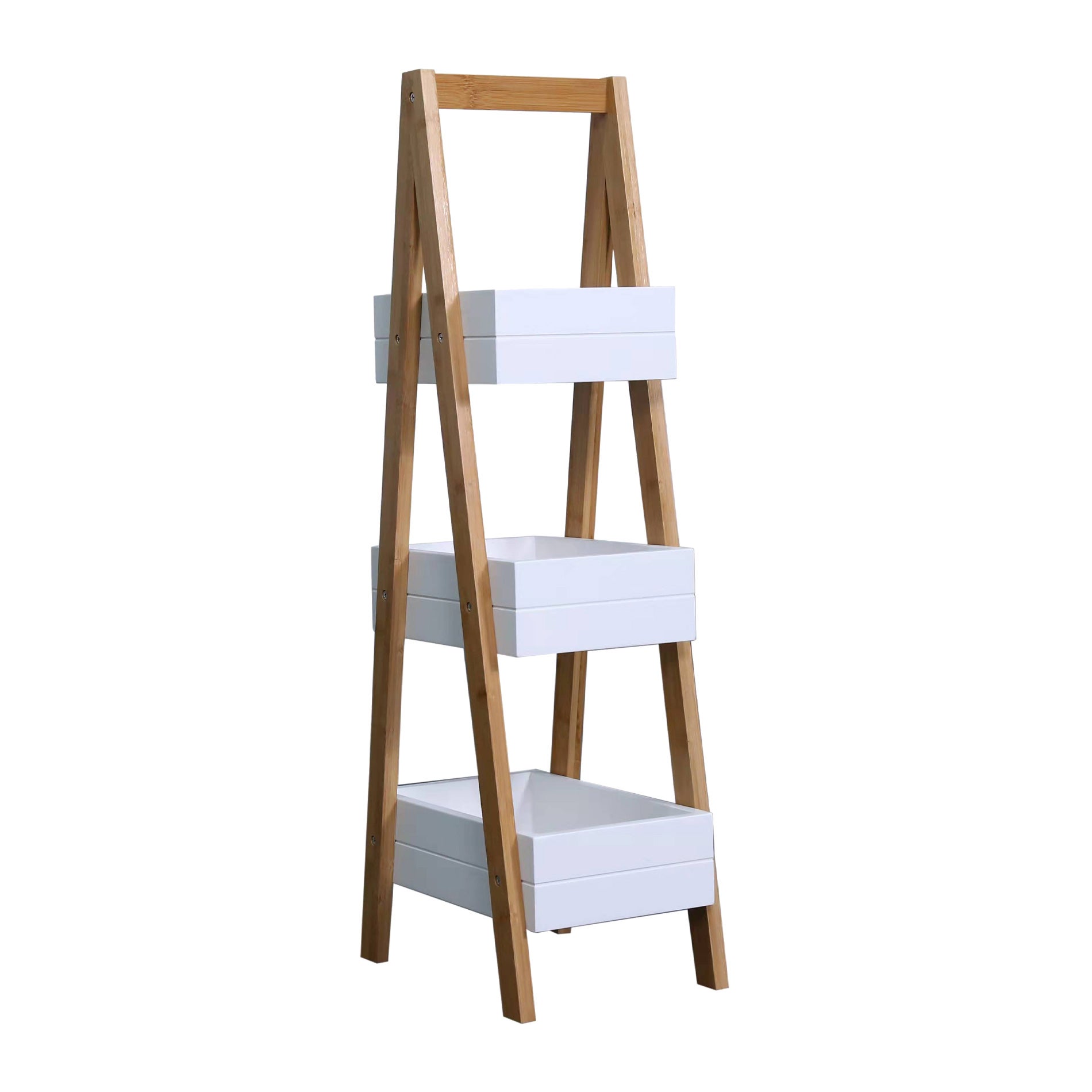 Home Zone Living Organizer da bagno con 3 ripiani per riporre oggetti