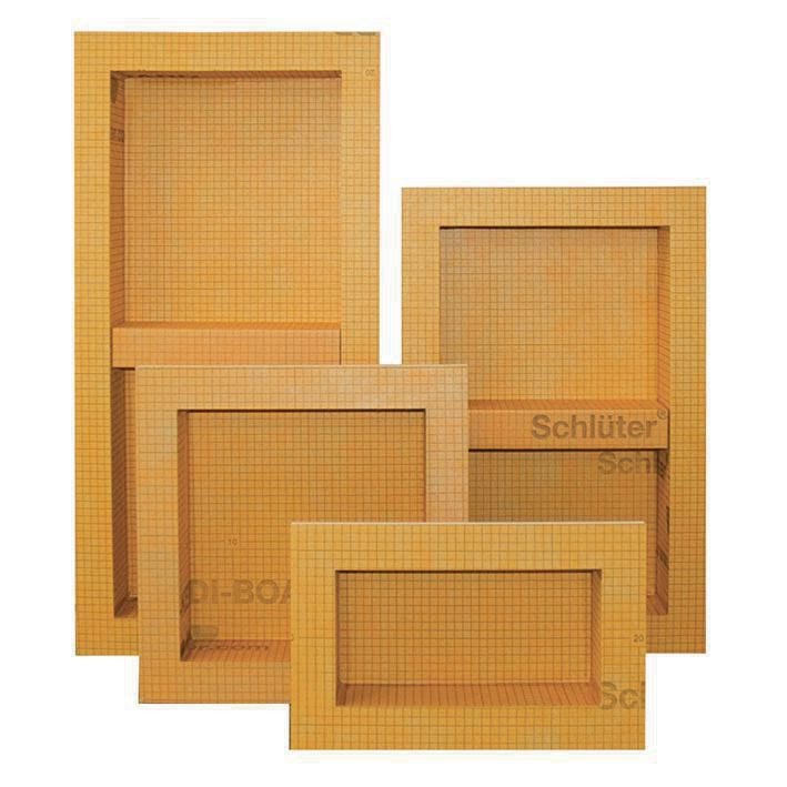 Nicchia Doccia Schluter KERDI-BOARD-SN, 30,5x30,5 Cm – Impermeabile E Vapore-resistente, Facile Da Installare
