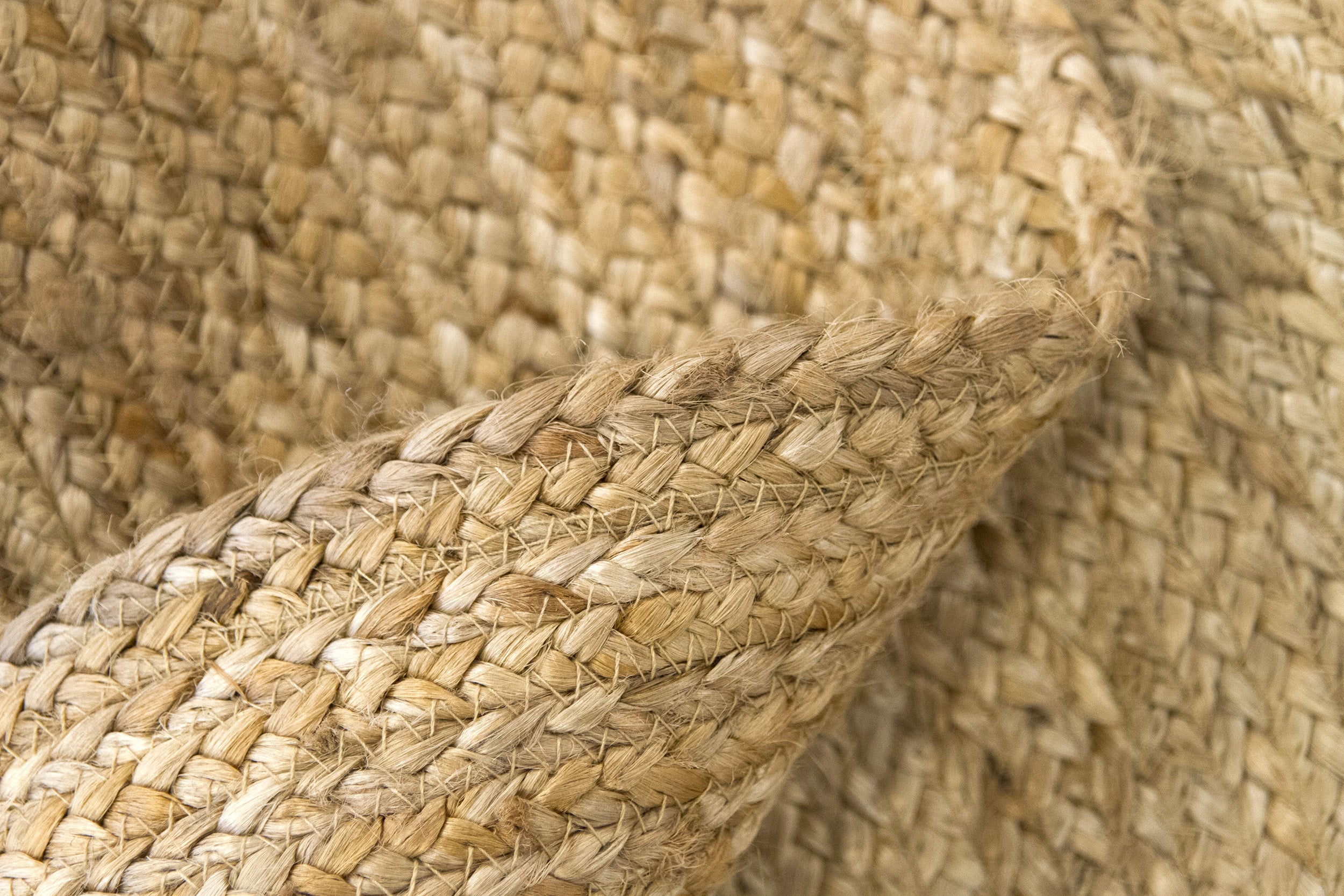 Hamid - Pack alfombras de yute para salón: 300x200cm + 100x100cm - 9