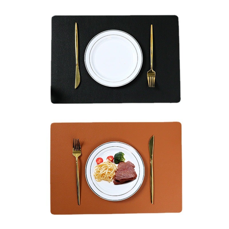 Lot de 4 ,43 x 30 cm , sets de table et dessous de verre en silicone lavables, résistants à la chaleur 232.2 °C, antidérapants, lavables et imperméab - 3