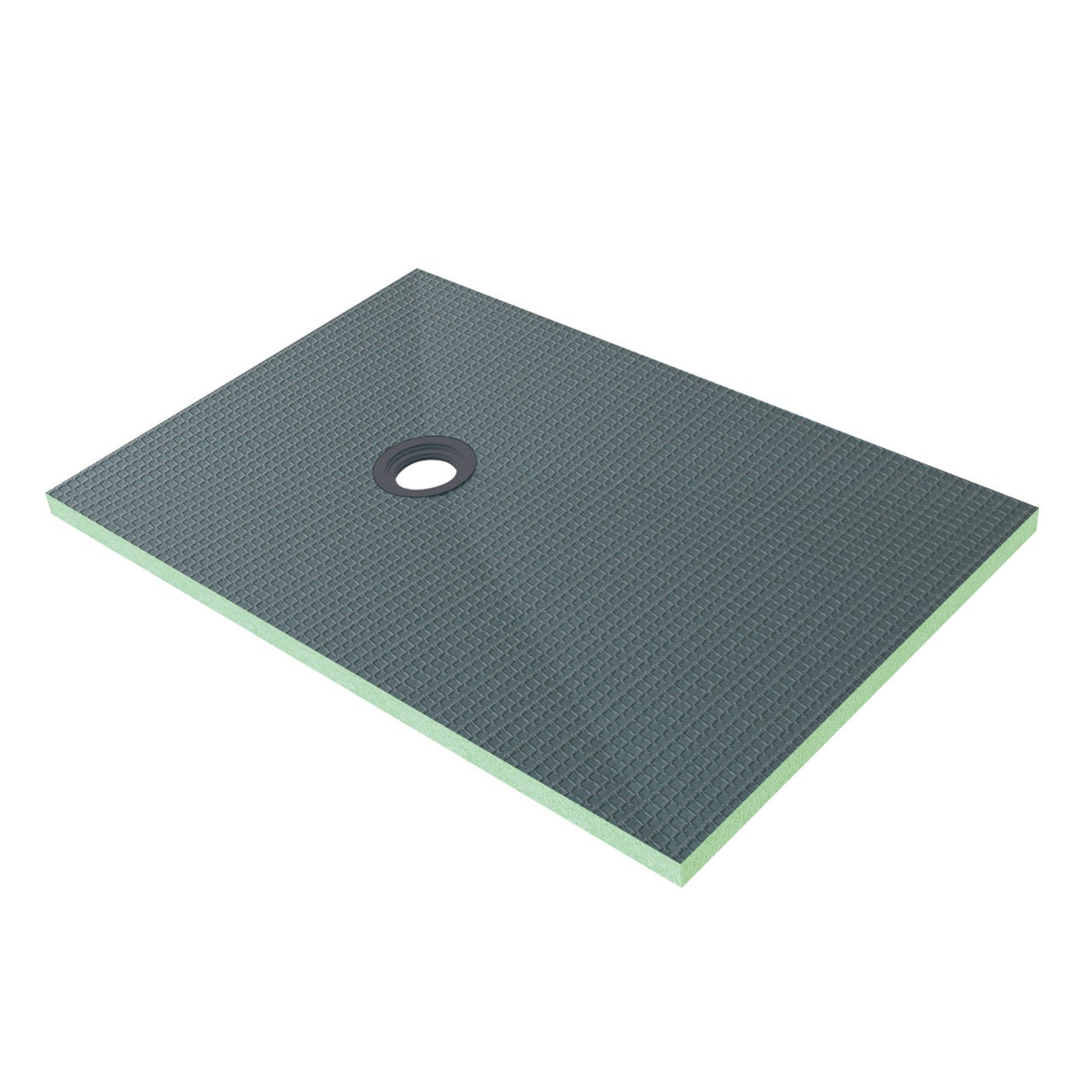 Piletta Sifone Per Piatto Doccia Da Piastrellare - Griglia Quadrata 95x95 Mm In Acciaio Inox