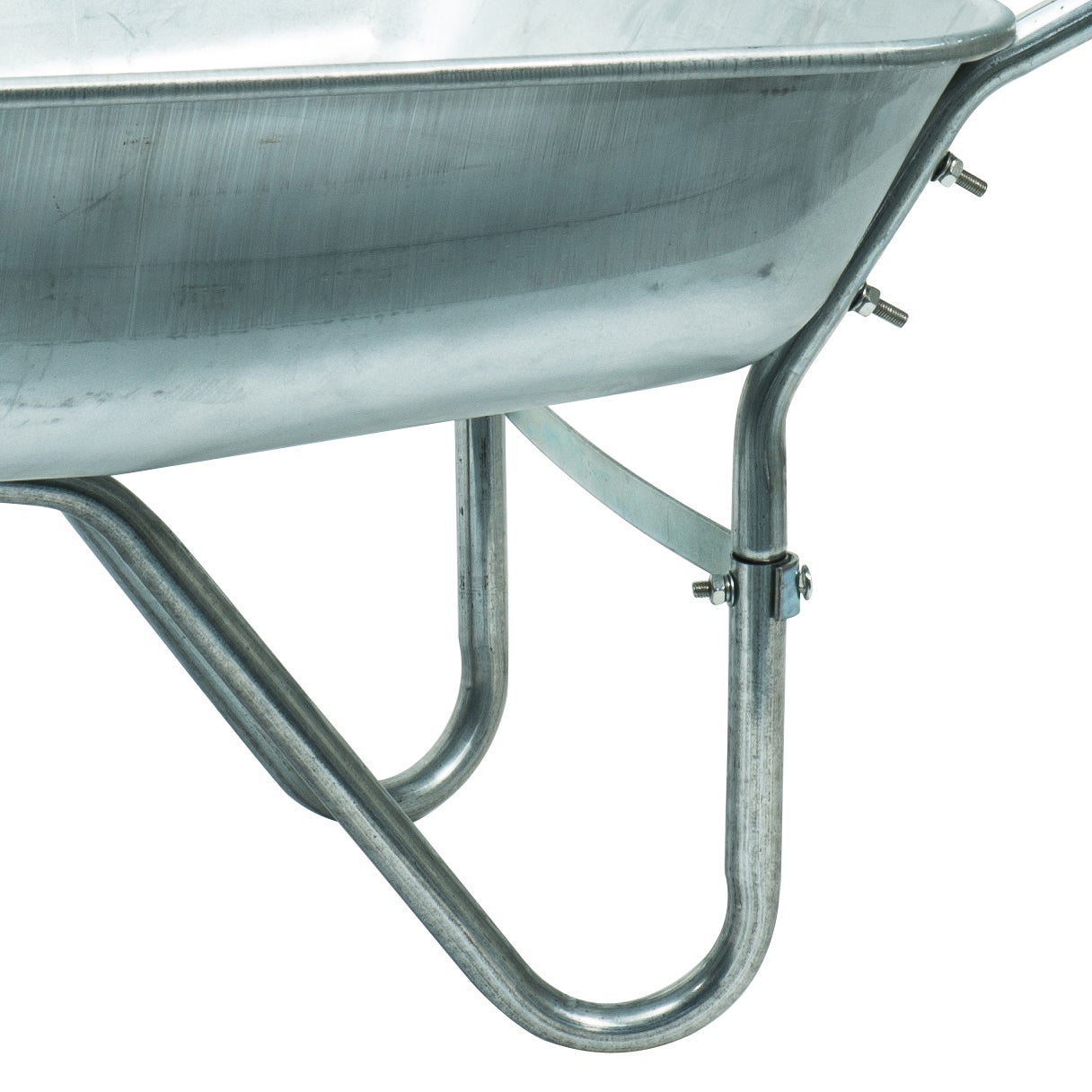 Brouette en acier galvanisé avec roue gonflée WERKA PRO - 5