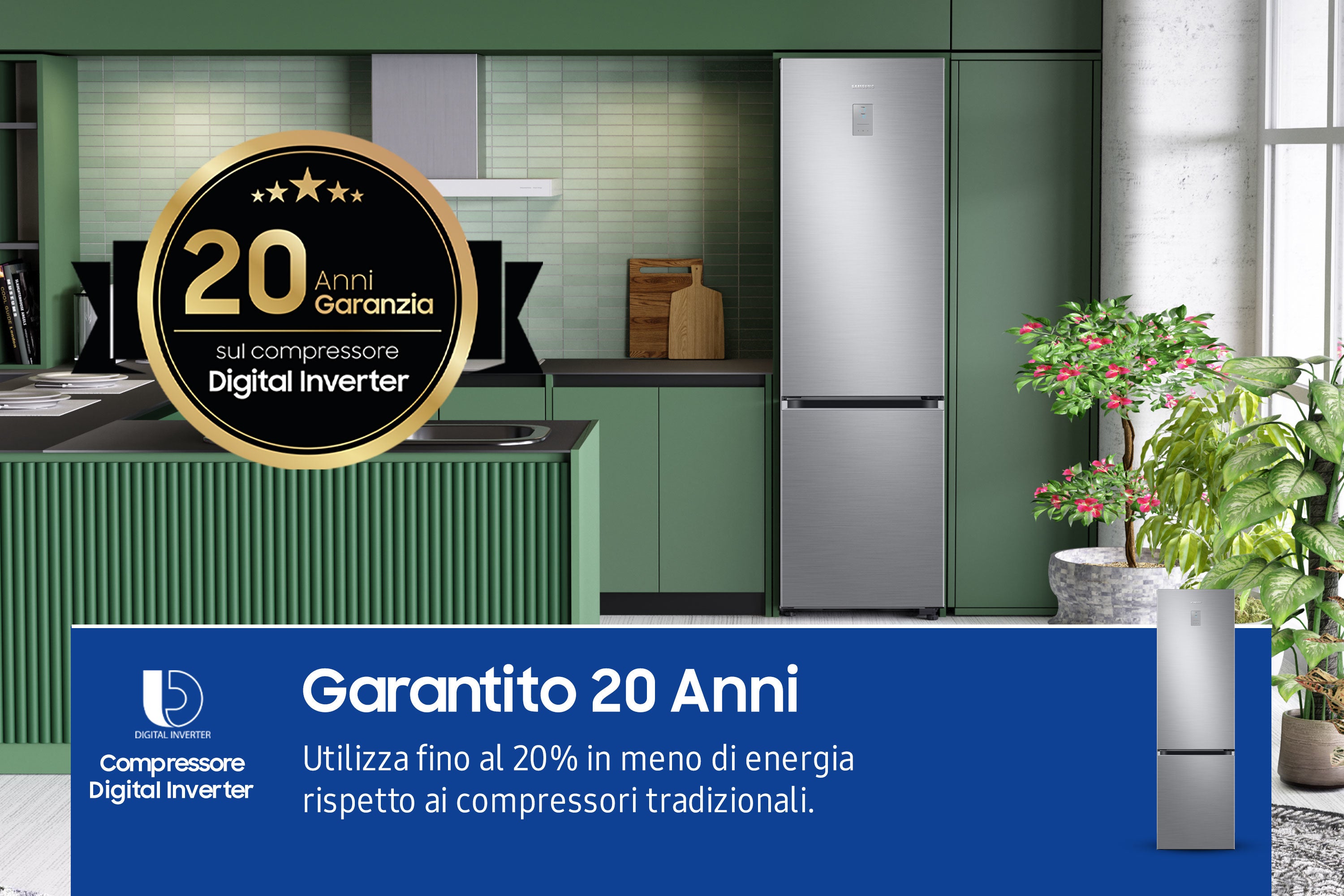 Samsung RB38C776CS9/EF réfrigérateur-congélateur Pose libre 390 L C Acier inoxydable - 7