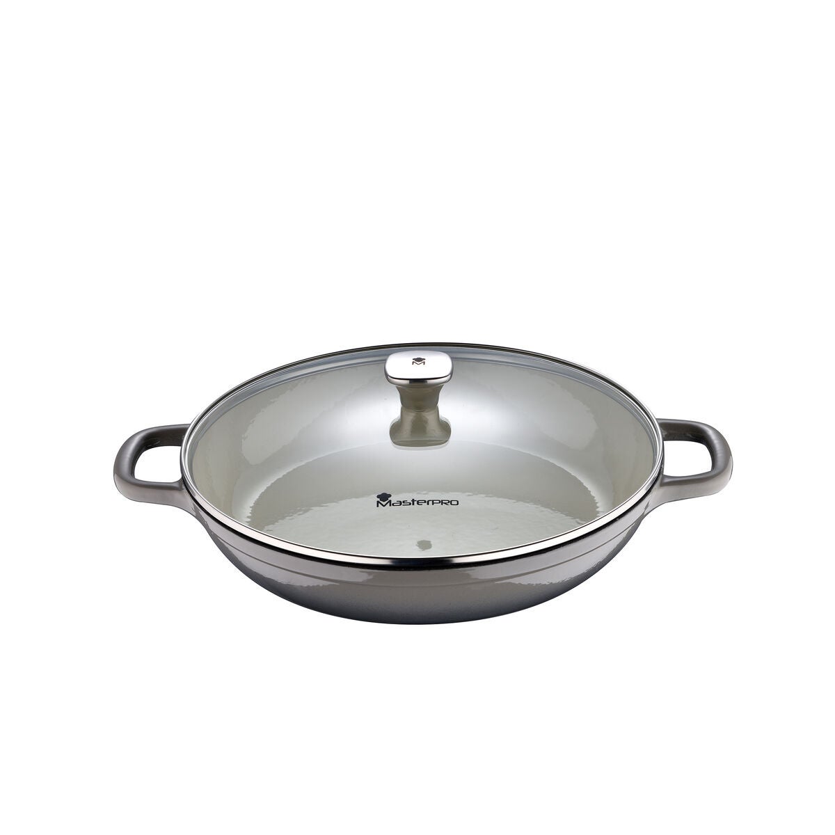Casserole Masterpro UNIQUE MP 30 cm Blanc 2 L | Leroy Merlin