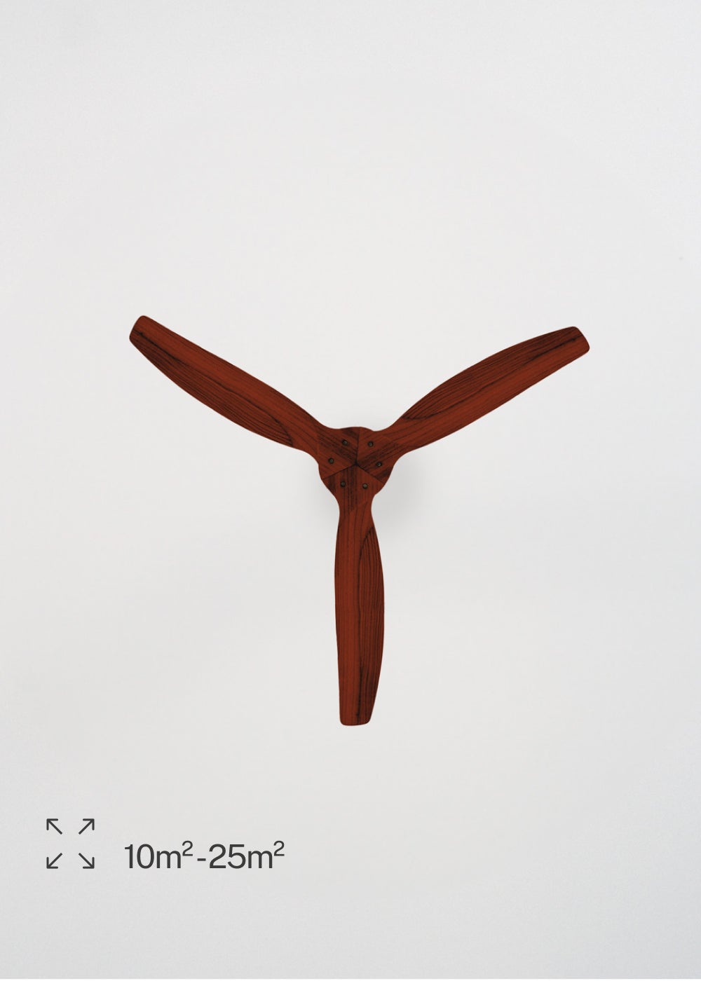 CREATE - WIND STYLANCE M - Ventilateur de plafond 40W silencieux 100% bois Ø 132 cm sans eclaraige sans wifi - 6