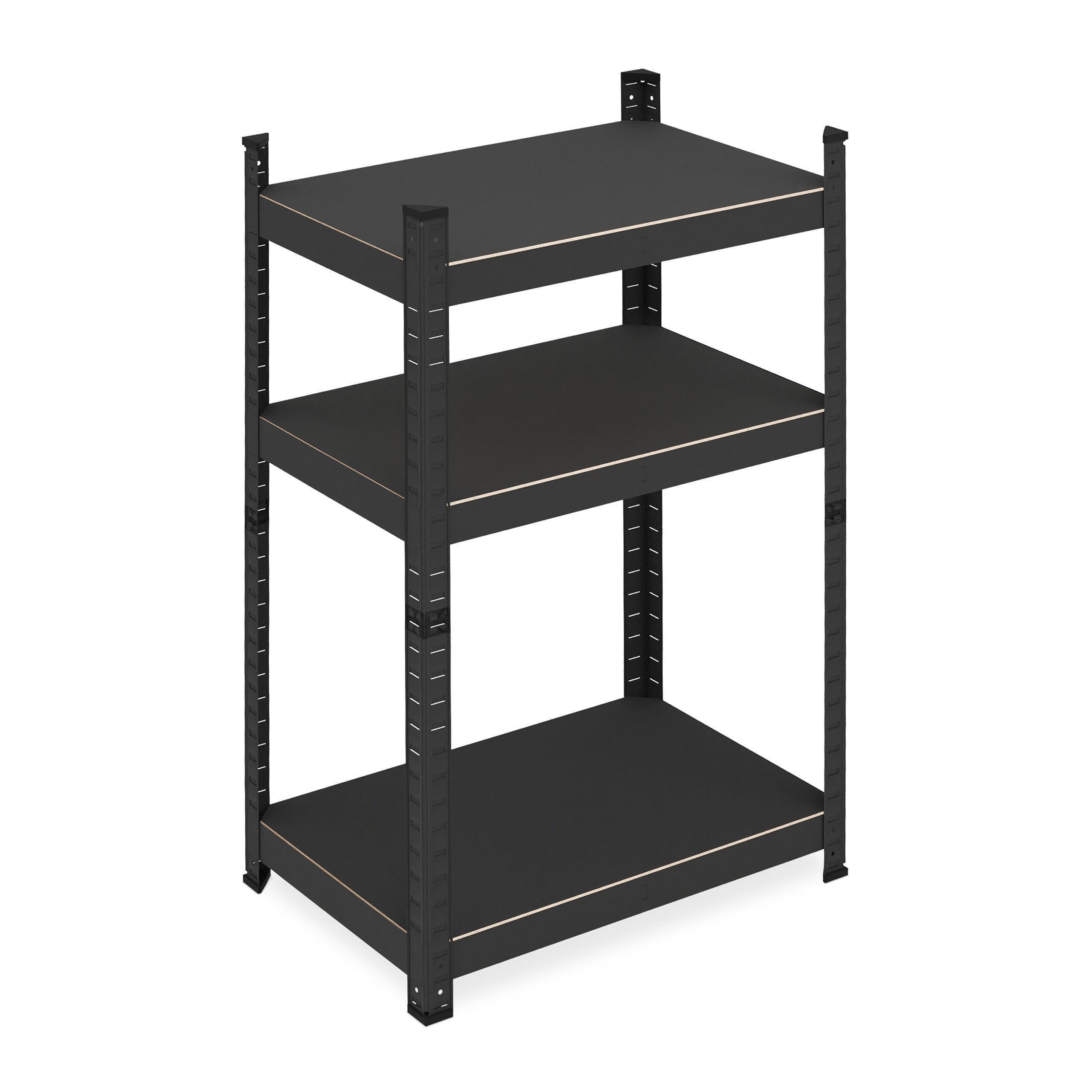 Relaxdays Étagère à Charge Lourde galvanisée, Lot de 2, HLP 145x75,5x30 cm, 4 Niveaux, 160 kg Relaxdays Étagère à Charge Lourde galvanisée, Lot de 2, HLP 145x75,5x30 cm, 4 Niveaux, 160 kg