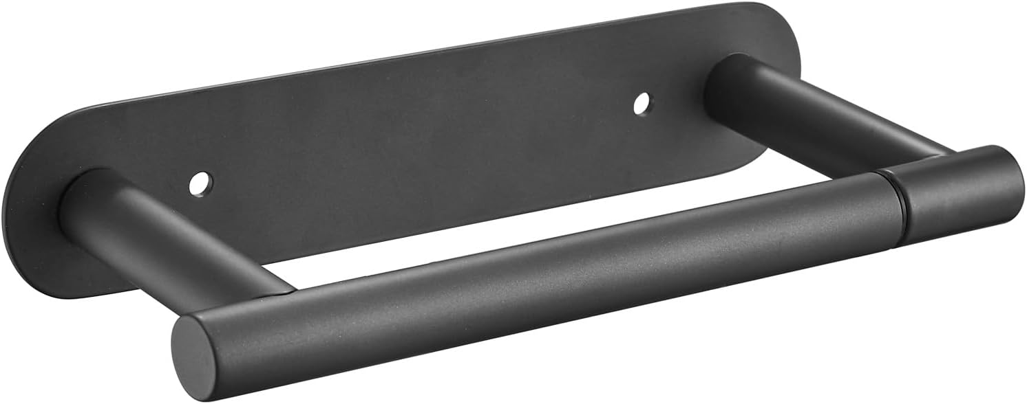 Uchwyt na papier toaletowy, obrotowy uchwyt ścienny na papier toaletowy do łazienki, stal nierdzewna, szary