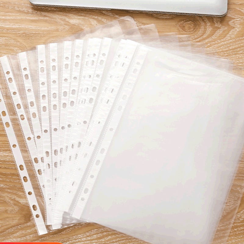 ZWOOS Cartelline Trasparenti A4 Cartellina Portadocumenti Cartelle - Foto 8