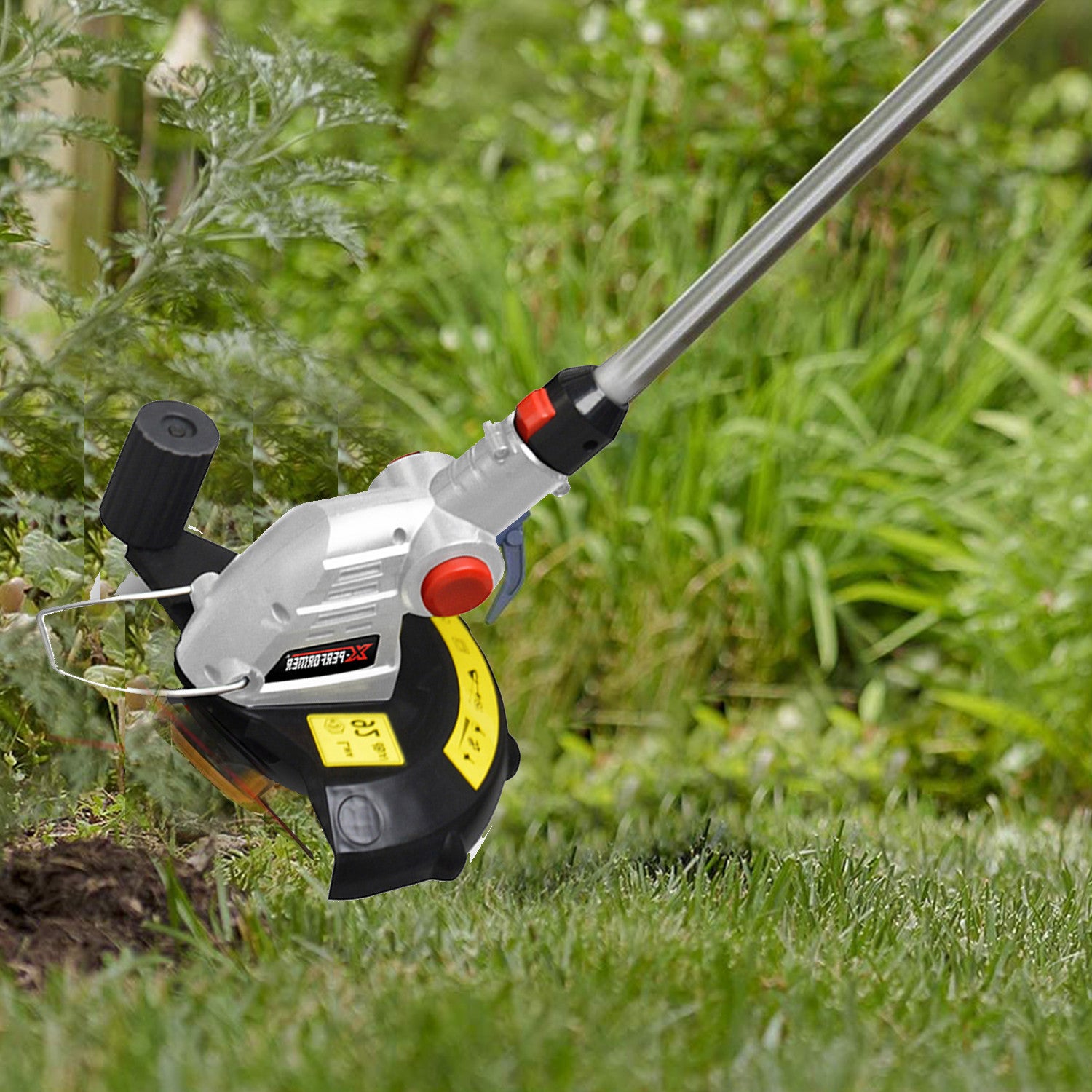 Coupe bordures à batterie 20V - X-Performer XPCB20LI-T - Tête de coupe 5 positions + Batterie 2 Ah et chargeur - 2